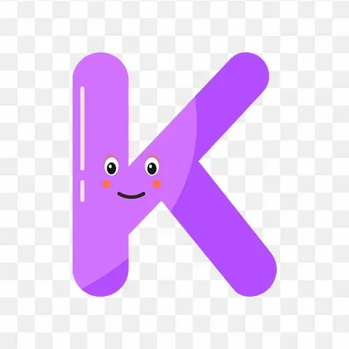 K, Alphabet Icon, Letter